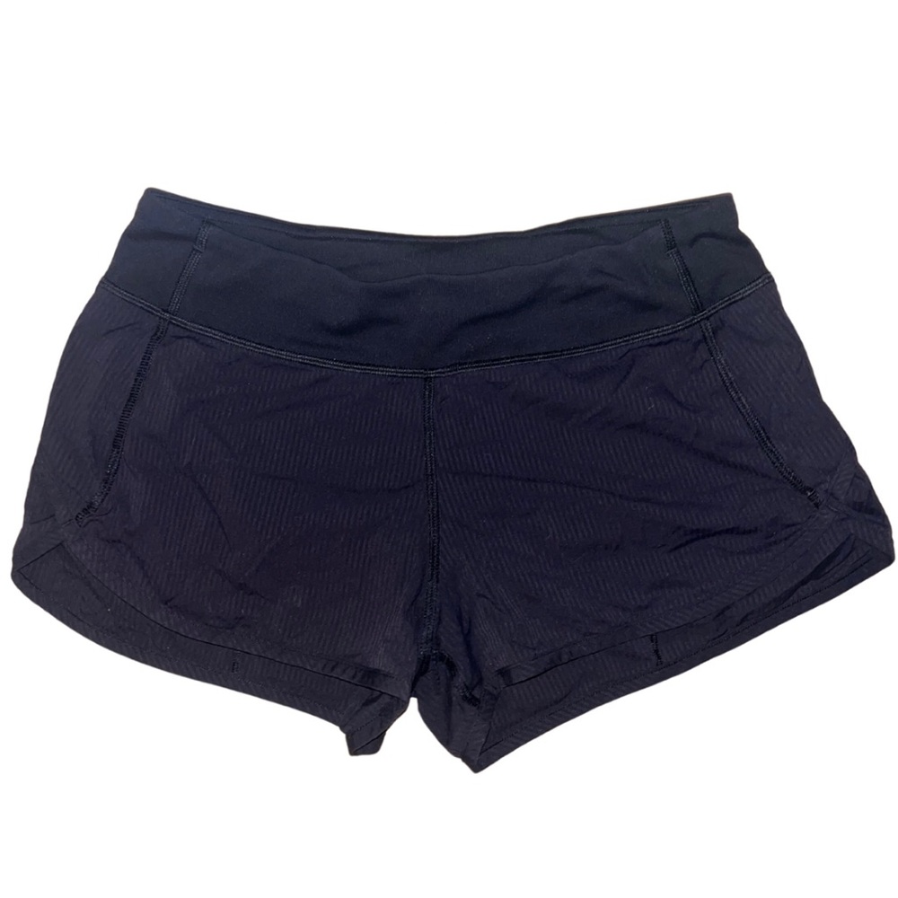 Ivivva by Lululemon Speedy Striped shorts size 14
